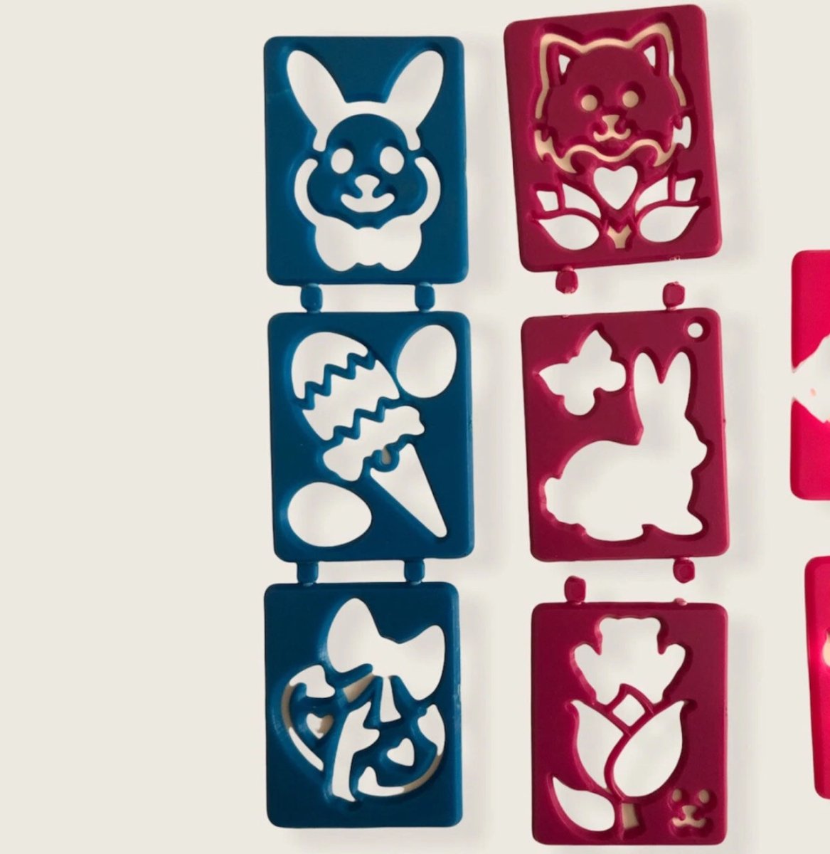 Vintage LISA FRANK STENCILS - Paper Goods - ThrowbackBuys - Abunnysvintageco