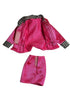 Vintage Mattel Barbie Working Pink Houndstooth Blazer Suit Jacket Skirt Set - 1993 - Dolls - ThrowbackBuys - Abunnysvintageco