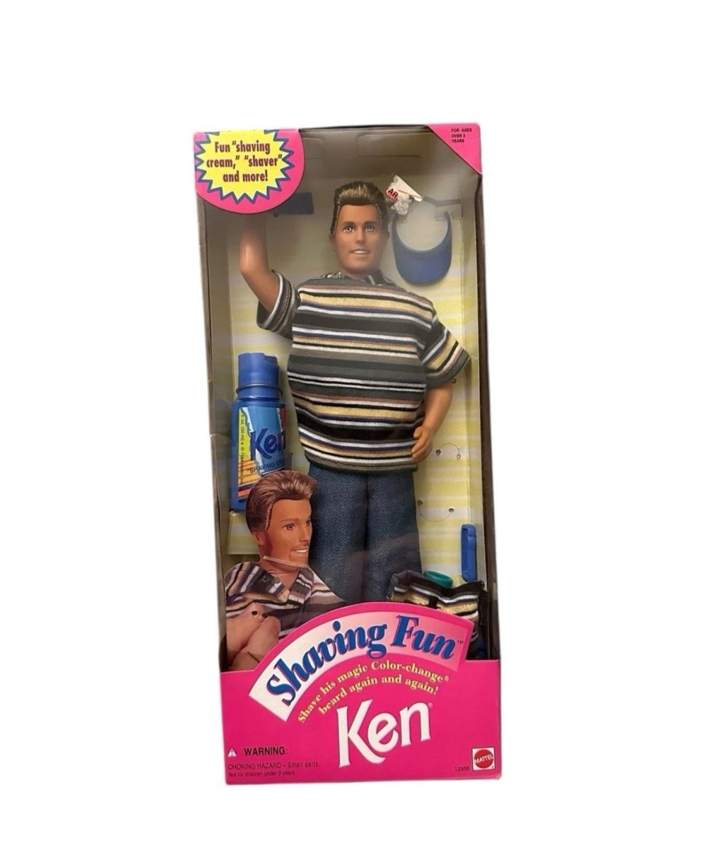 VINTAGE Mattel Ken Doll Shaving Fun BARBIE - Dolls - ThrowbackBuys - Abunnysvintageco