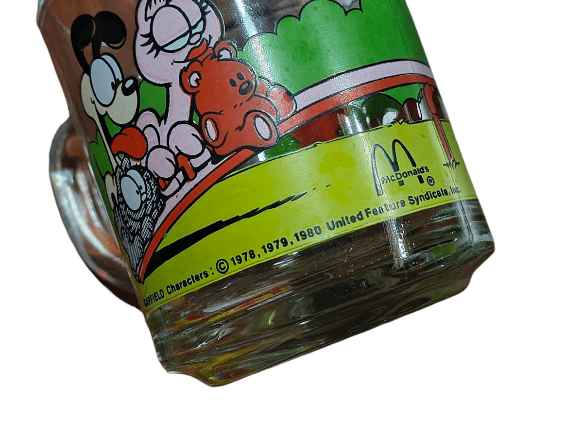Vintage McDonalds Garfield Glass Mugs - BUNDLE - Collectible Cups - ThrowbackBuys - Shiznit