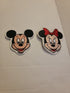 Vintage Mickey and Minnie Mouse Head 3" Embroidered Patch Iron On Disney - Accessories - ThrowbackBuys - Amanda's Awesome Finds