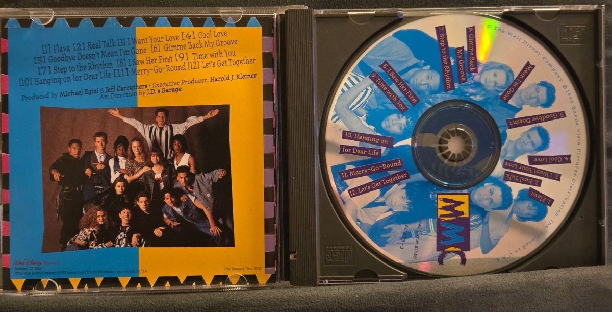Vintage MMC Mickey Mouse Club CD 1993 - CDs - ThrowbackBuys -Amanda's Awesome Finds