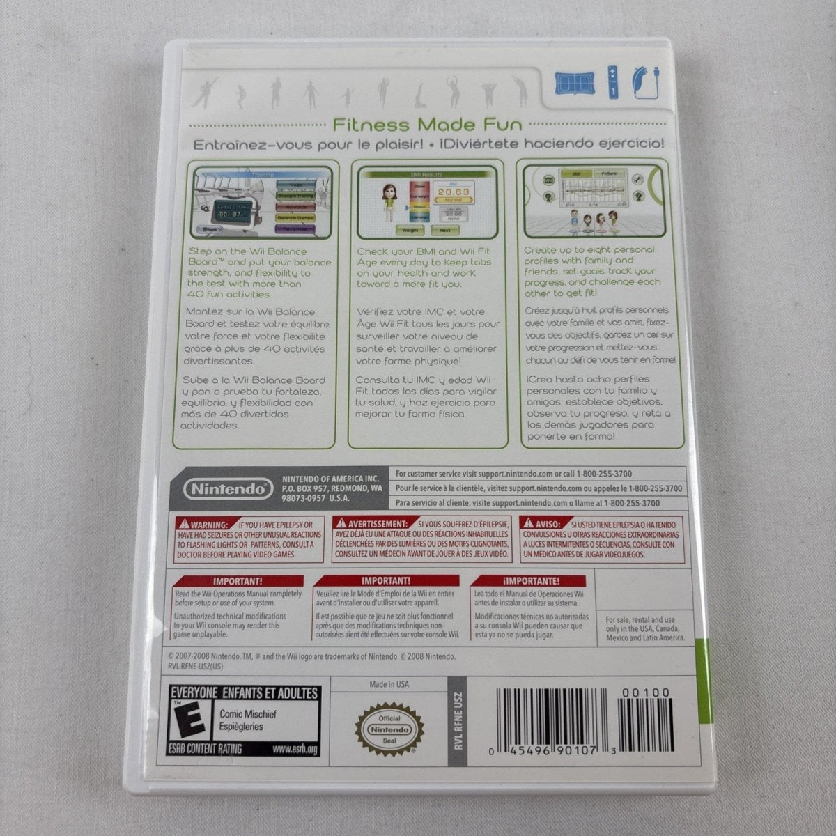 Vintage - Nintendo Wii: Fit Board With Case Cover Wii Fit - Video Game Accessories - ThrowbackBuys - ResellerDoor