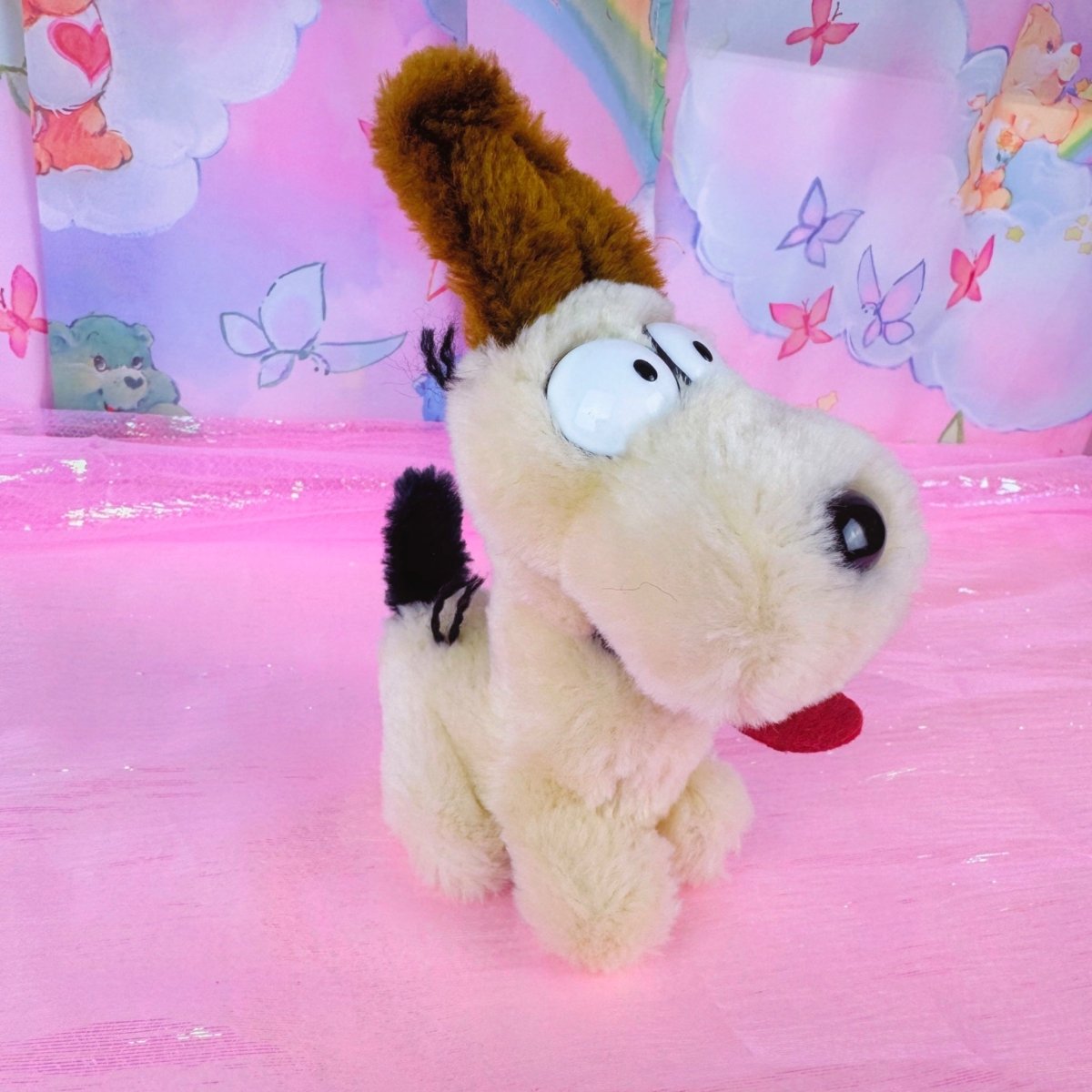 Vintage Odie Garfield Plush 1980s Stuffed Animal - Collectible Toys - ThrowbackBuys - Starbunnyvintage