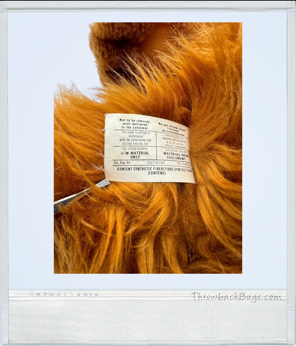 Vintage - Original ALF Plush Stuffed Animal - RARE - Collectible Toys - ThrowbackBuys - ThrowbackBuys