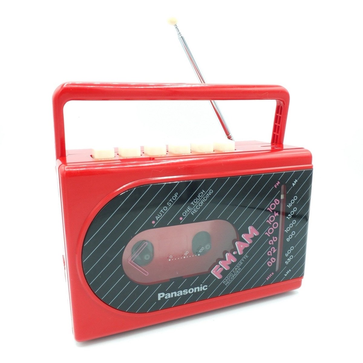 Vintage - Panasonic AM/FM Cassette Player Recorder RX - 54 Reconditioned Boombox Walkman - Portable Audio - ThrowbackBuys - WalkmanDude