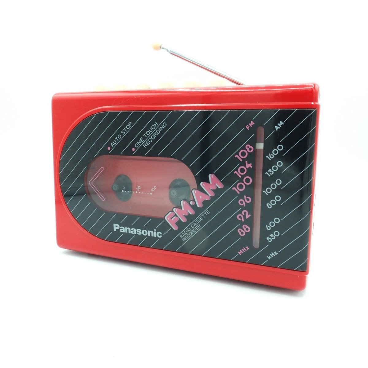 Vintage - Panasonic AM/FM Cassette Player Recorder RX - 54 Reconditioned Boombox Walkman - Portable Audio - ThrowbackBuys - WalkmanDude