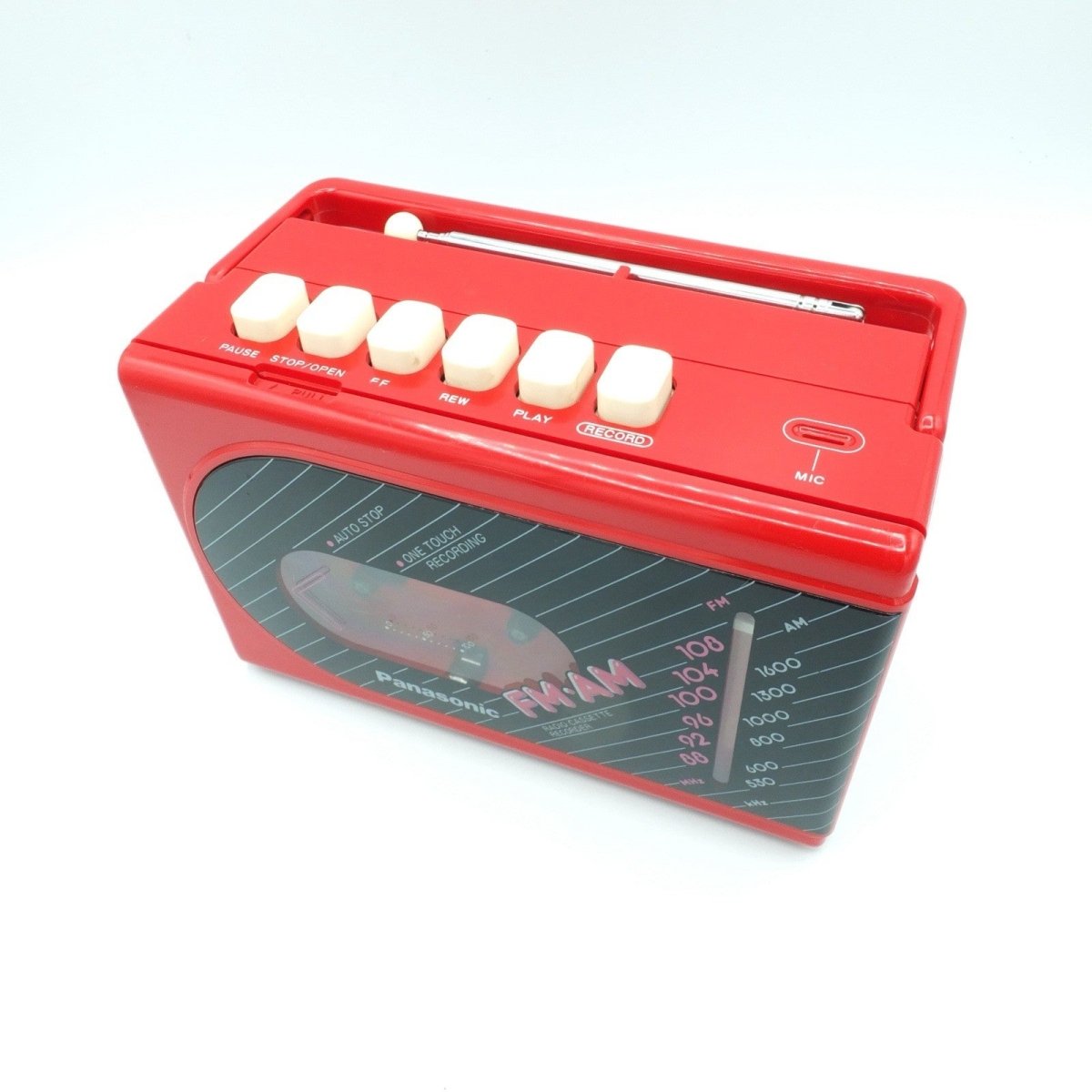 Vintage - Panasonic AM/FM Cassette Player Recorder RX - 54 Reconditioned Boombox Walkman - Portable Audio - ThrowbackBuys - WalkmanDude