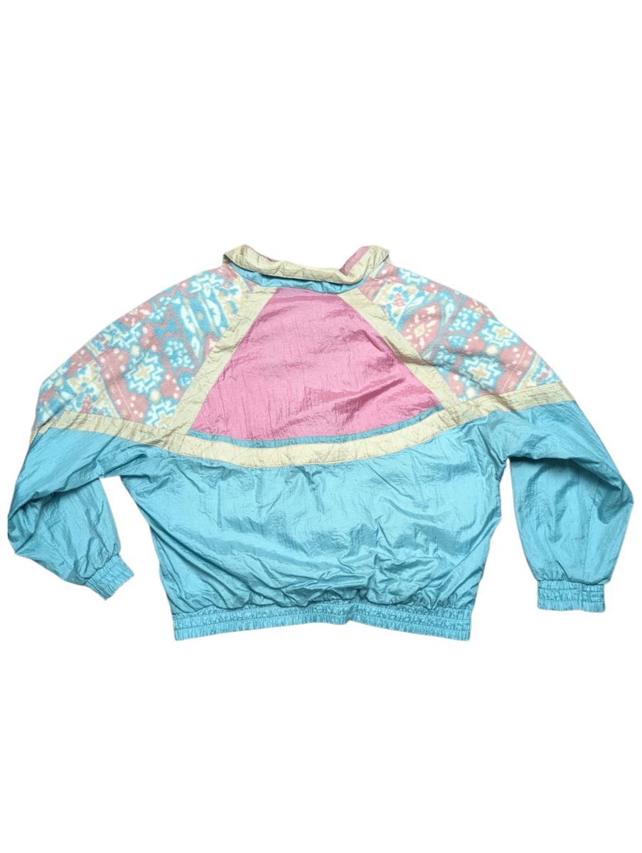 Vintage Pastel Active Stuff Windbreaker - Jackets - ThrowbackBuys - Shiznit