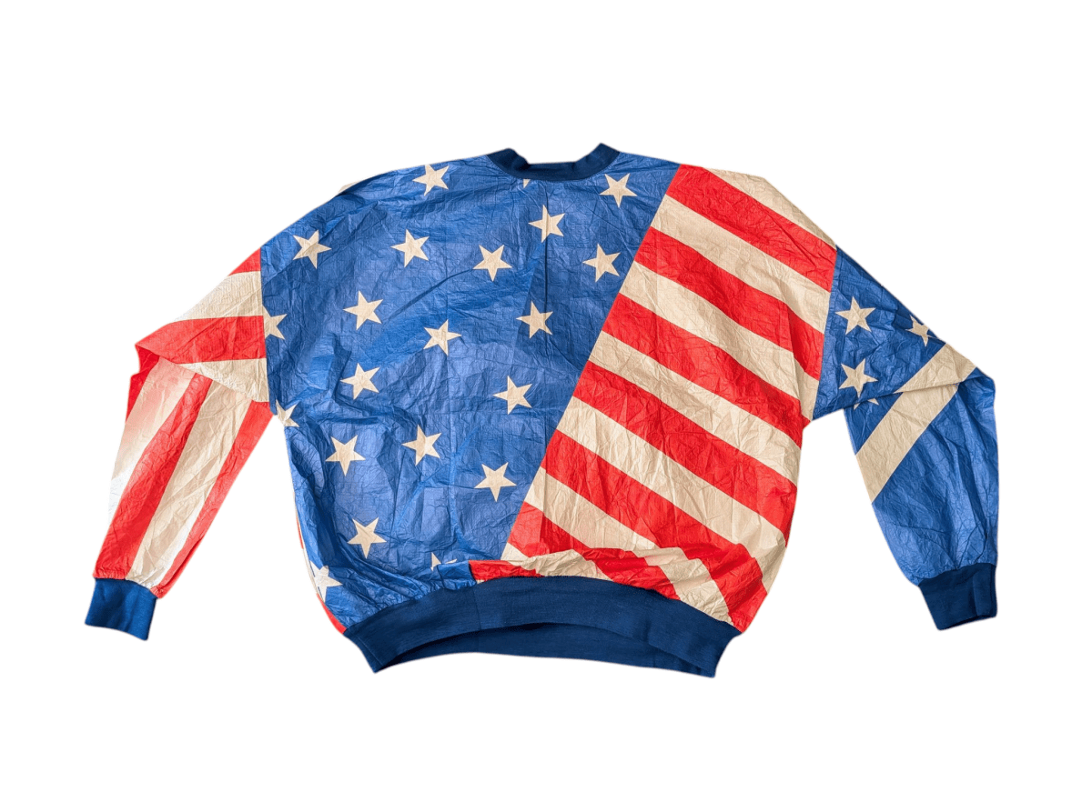 Vintage Patriotic Golf Pullover - Sweaters - ThrowbackBuys - Shiznit