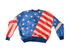 Vintage Patriotic Golf Pullover - Sweaters - ThrowbackBuys - Shiznit