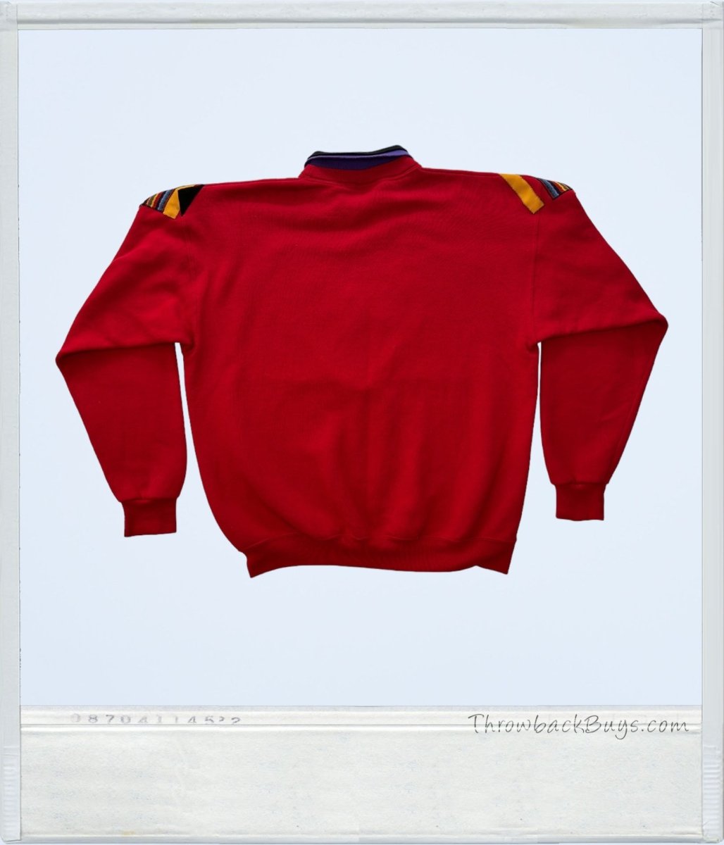 Vintage - Peone Classics 90s Style Collared Crewneck XL - RARE - Shirts - ThrowbackBuys - ThrowbackBuys