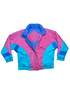 Vintage Pink & Teal IZZI Ski Jacket - Jackets - ThrowbackBuys - Shiznit