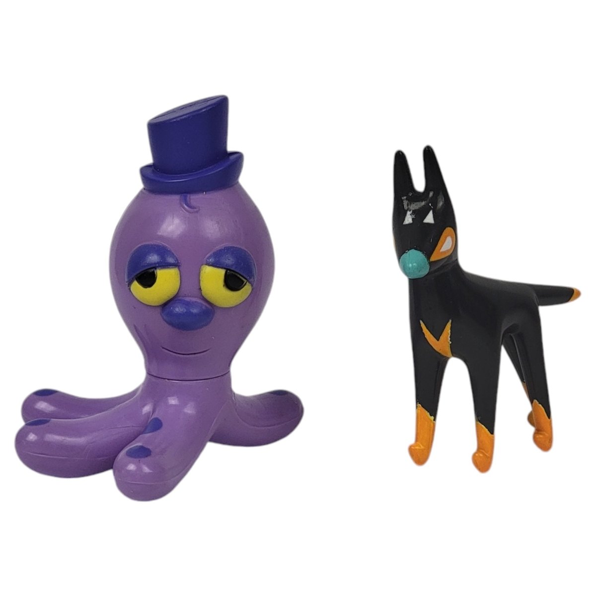 Vintage Powerpuff Girls Figures Octi Octopus & Mojo Jojo's Dog - Collectible Toys - ThrowbackBuys - A N E 1 Stop Shop