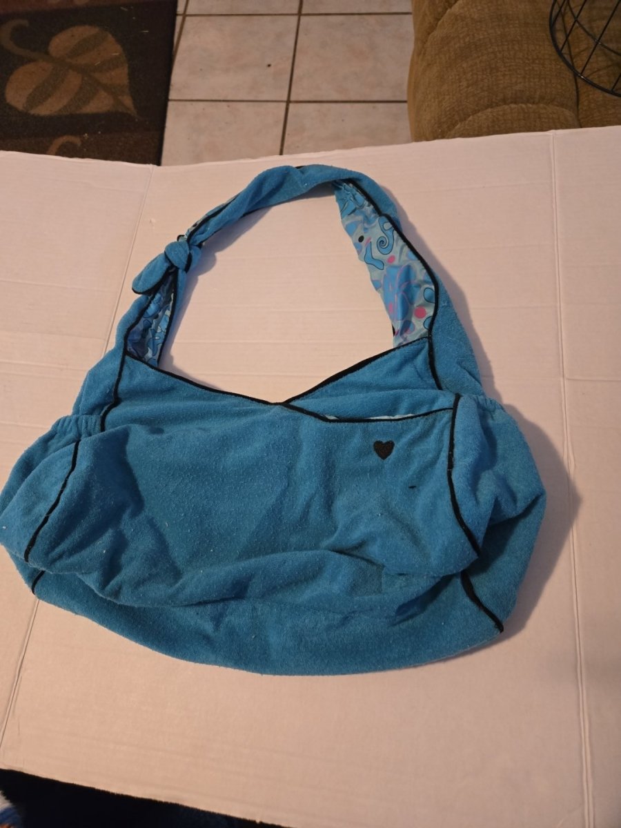 Vintage Rare Britney Spears Curious Perfume Beach Bag Purse - Bag - ThrowbackBuys - Amanda's Awesome Finds
