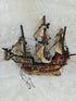 Vintage Rare Folk Art Santa Maria Ship handcrafted by MASTER artisan - Action Figures & Collectibles - ThrowbackBuys - The Thrifty Gypsyy Shop