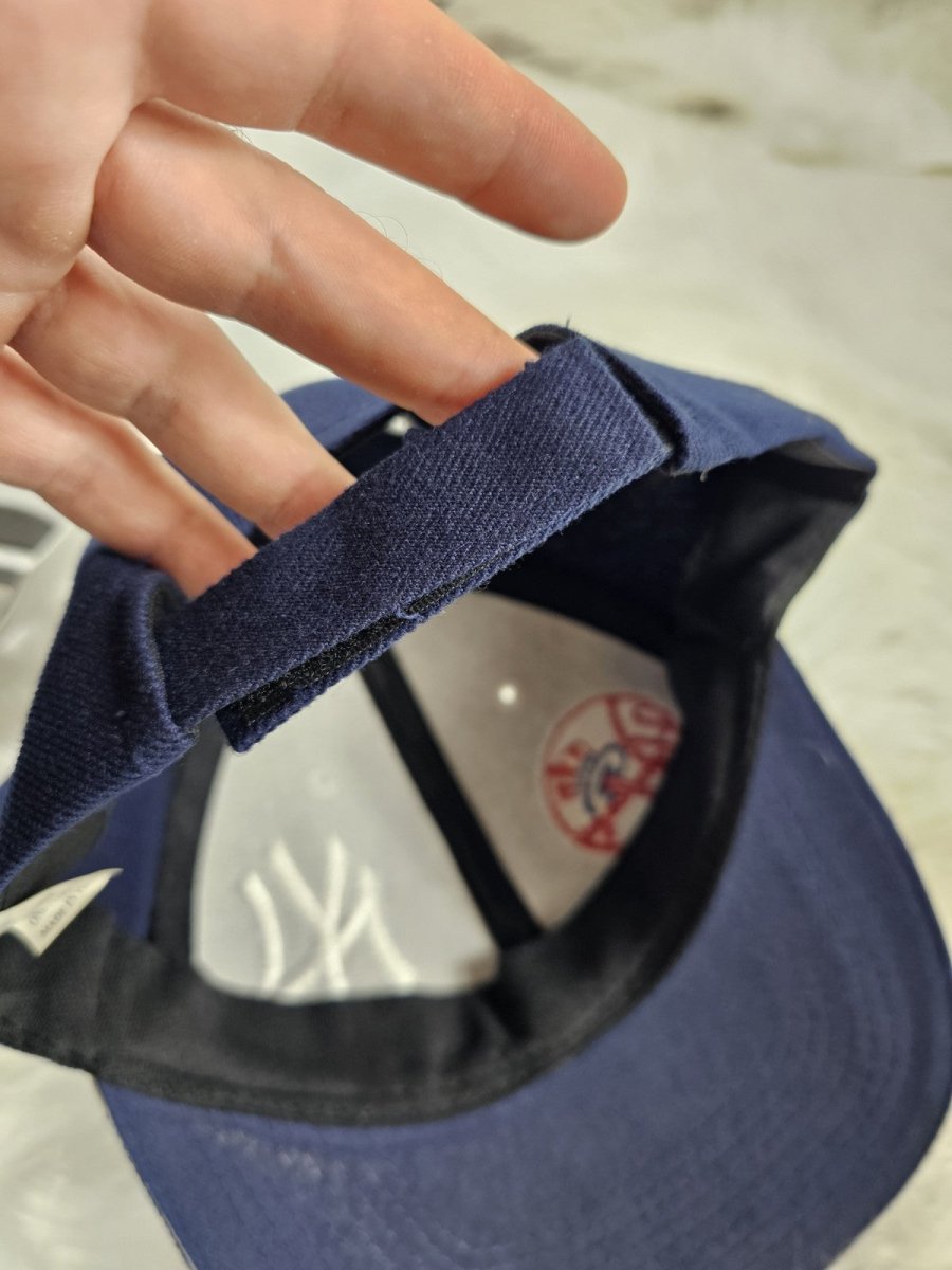 Vintage Rare New York Yankees Snapback Hat - Adjustable Vietnam - Hats - ThrowbackBuys - The Thrifty Gypsyy Shop