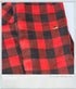 Vintage - Red Plaid Quilted Flannel Jacket Adult XL Fall Lumberjack - Jackets - ThrowbackBuys - ThrowbackBuys