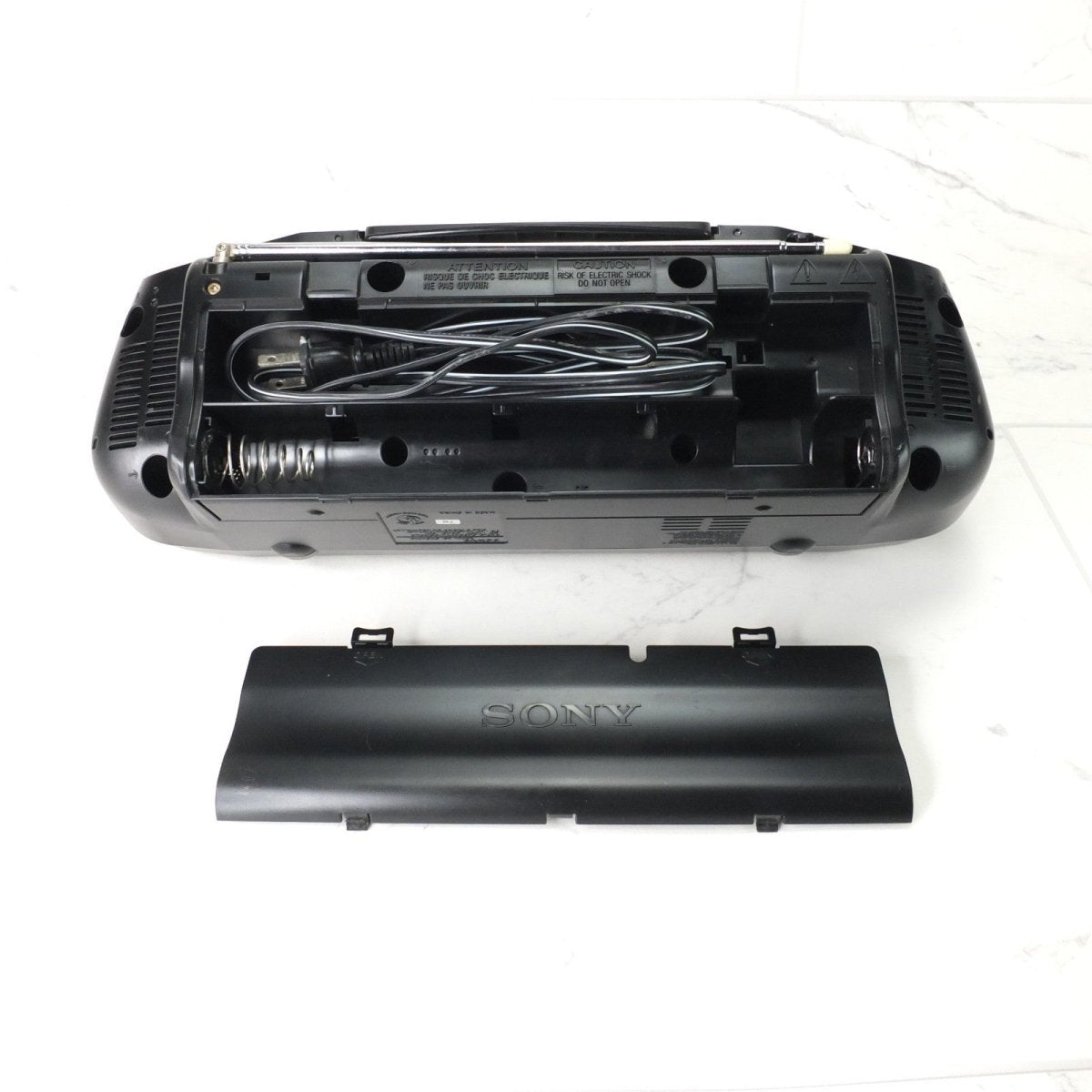 Vintage - Sony Boombox CFS - B15 AM/FM Cassette Player Recorder ~ New Belts Reconditioned - Home Audio Systems - ThrowbackBuys - WalkmanDude