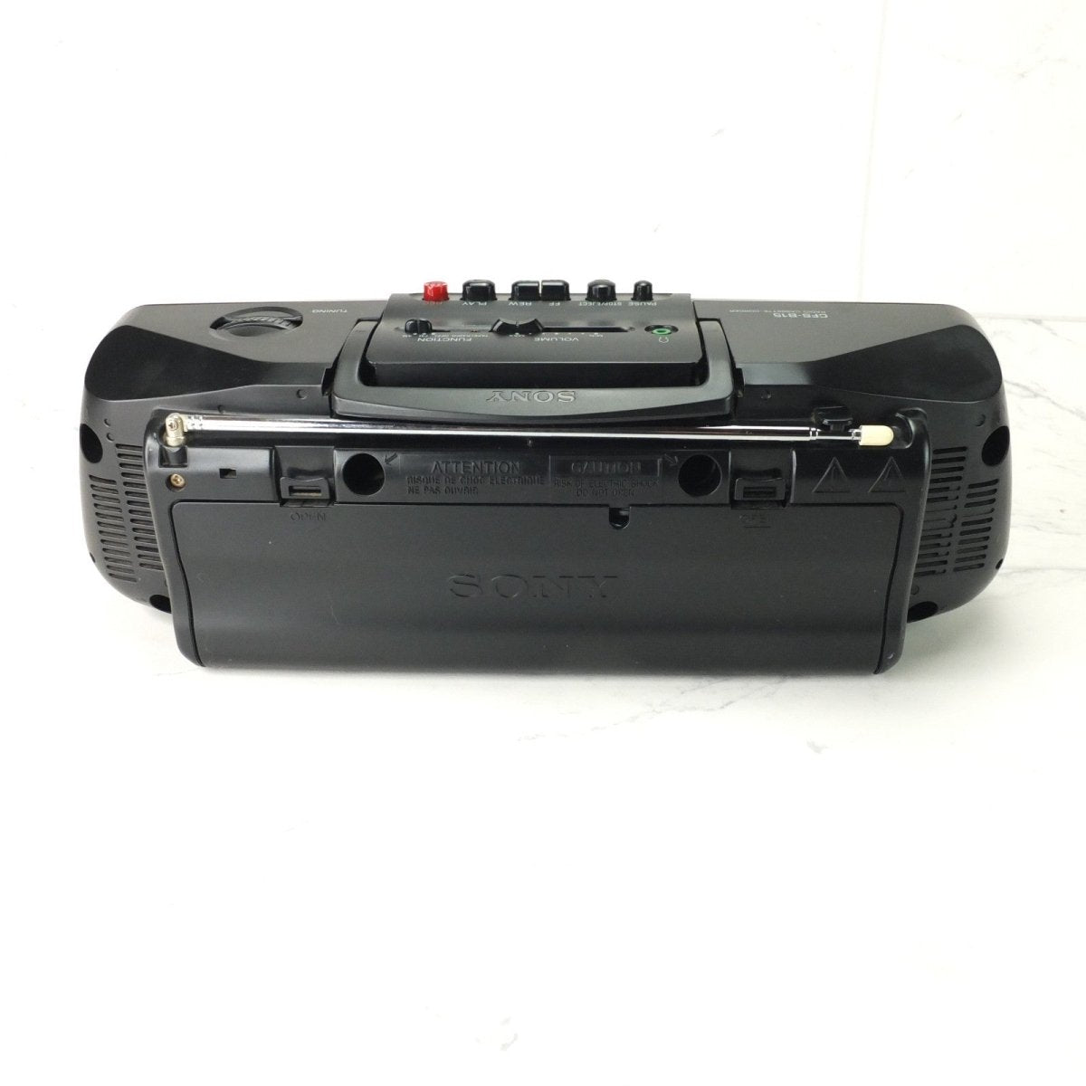 Vintage - Sony Boombox CFS - B15 AM/FM Cassette Player Recorder ~ New Belts Reconditioned - Home Audio Systems - ThrowbackBuys - WalkmanDude