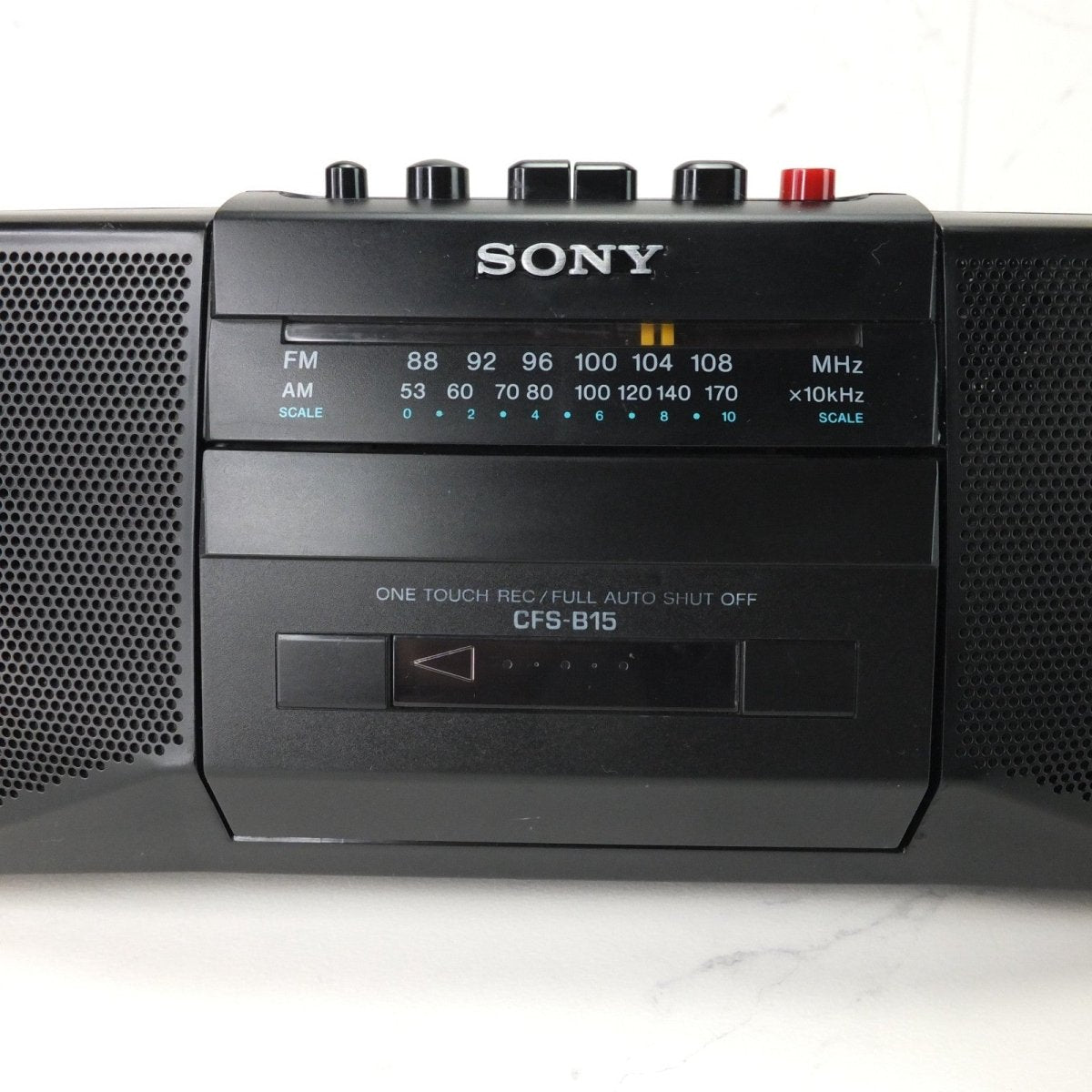 Vintage - Sony Boombox CFS - B15 AM/FM Cassette Player Recorder ~ New Belts Reconditioned - Home Audio Systems - ThrowbackBuys - WalkmanDude