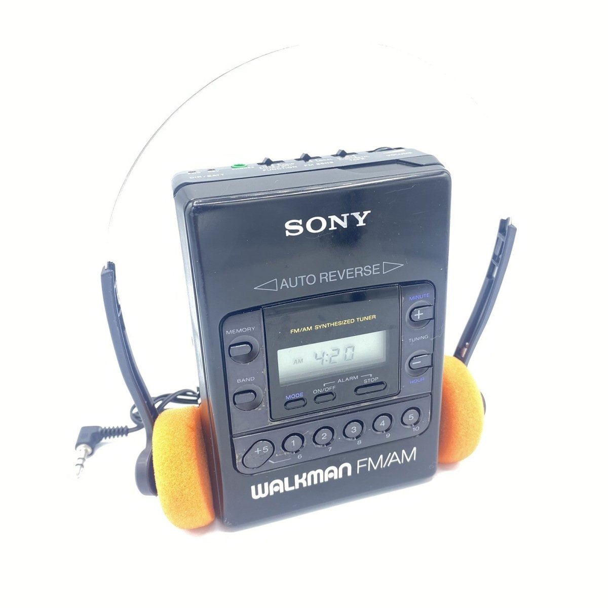 Vintage - Sony Walkman WM - F2081 AM/FM Cassette Player ~ New Belts - Portable Audio - ThrowbackBuys - WalkmanDude
