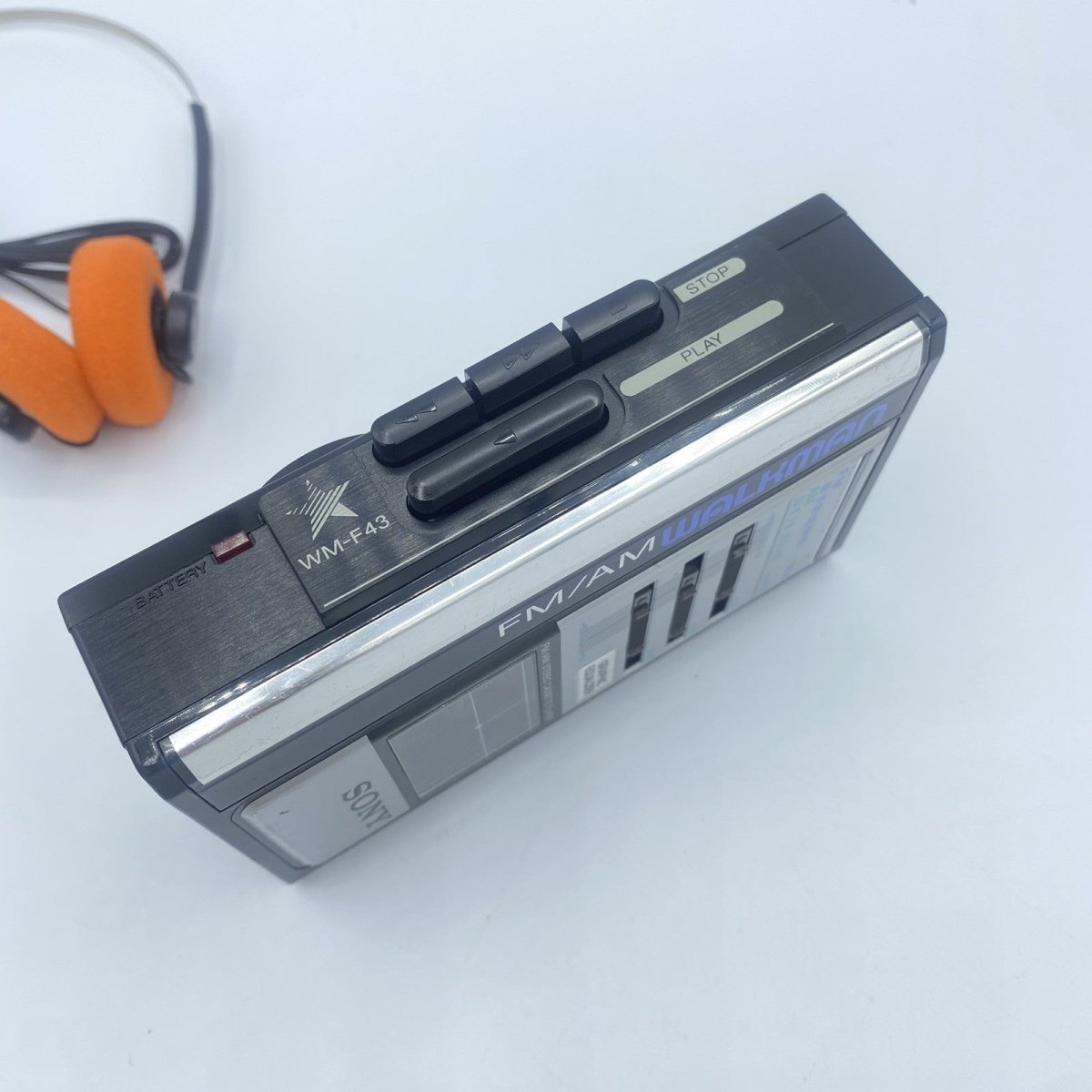 Vintage - Sony Walkman WM - F43 AM/FM Cassette Player ~ New Belts ~ Reconditioned! - Portable Audio - ThrowbackBuys - WalkmanDude