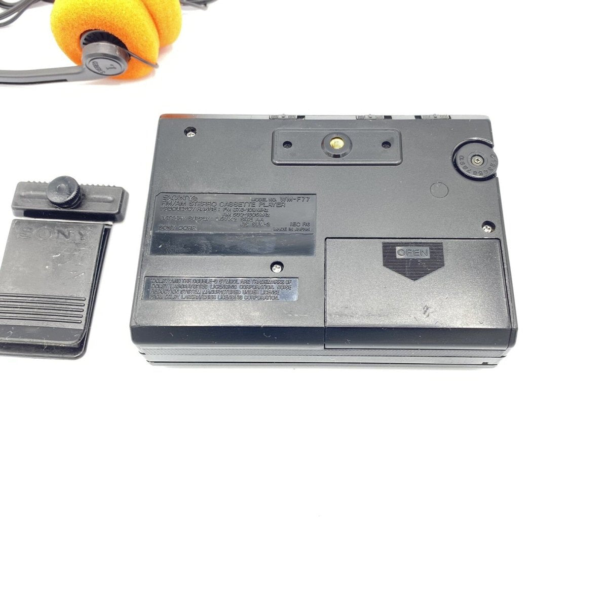 Vintage - Sony Walkman WM - F77 AM/FM Cassette Player ~ New Belts ~ Reconditioned! - Portable Audio - ThrowbackBuys - WalkmanDude