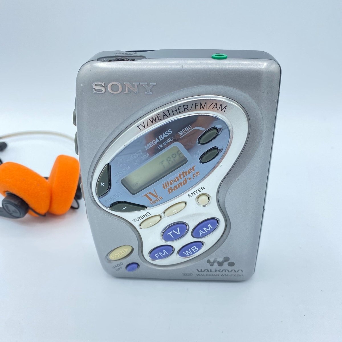 Vintage - Sony Walkman WM - FX281 AM/FM Cassette Player Weather ~ New Belts ~ Reconditioned! - Portable Audio - ThrowbackBuys - WalkmanDude