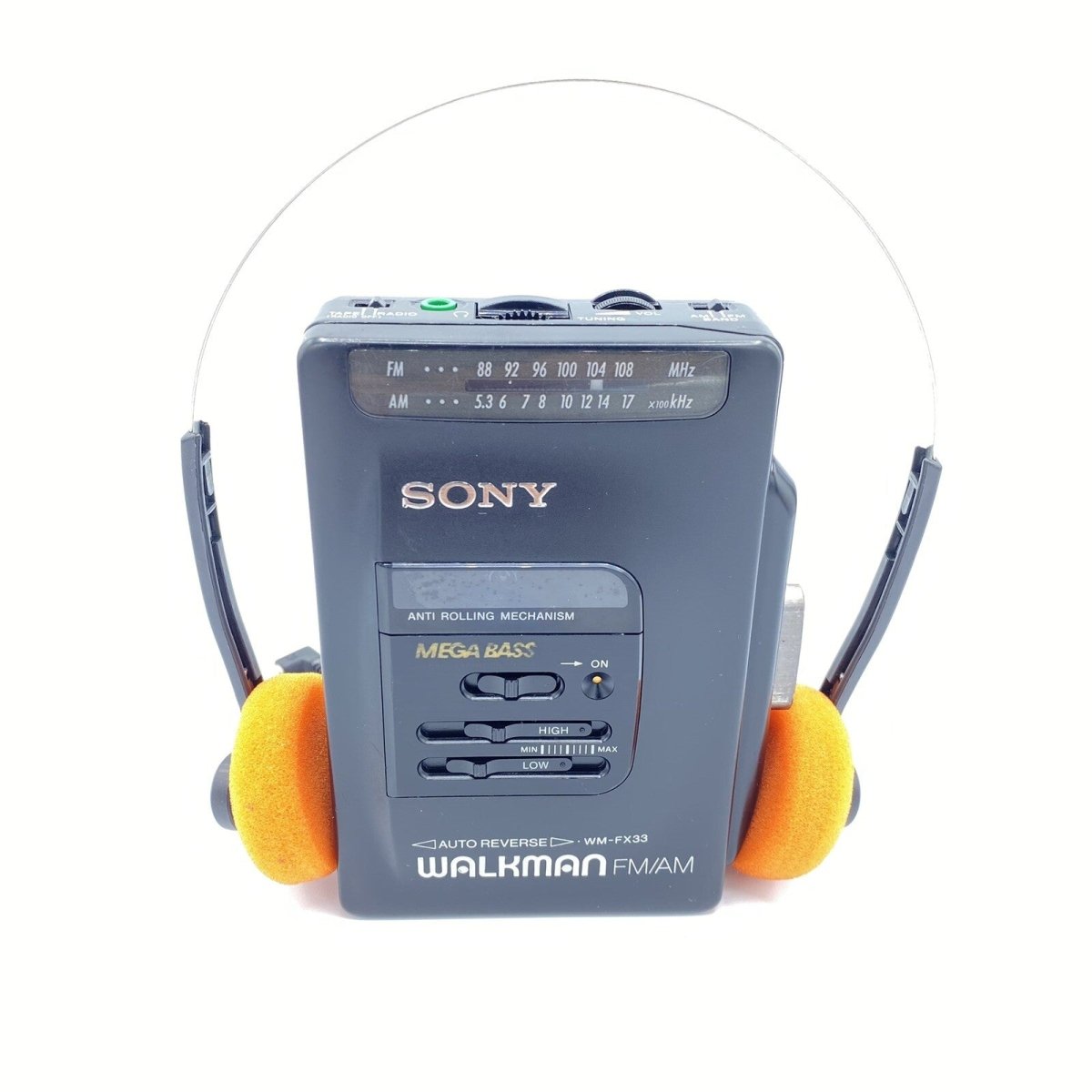 Vintage - Sony Walkman WM - FX33 AM/FM Cassette Player ~ New Belts ~ Reconditioned! - Portable Audio - ThrowbackBuys - WalkmanDude