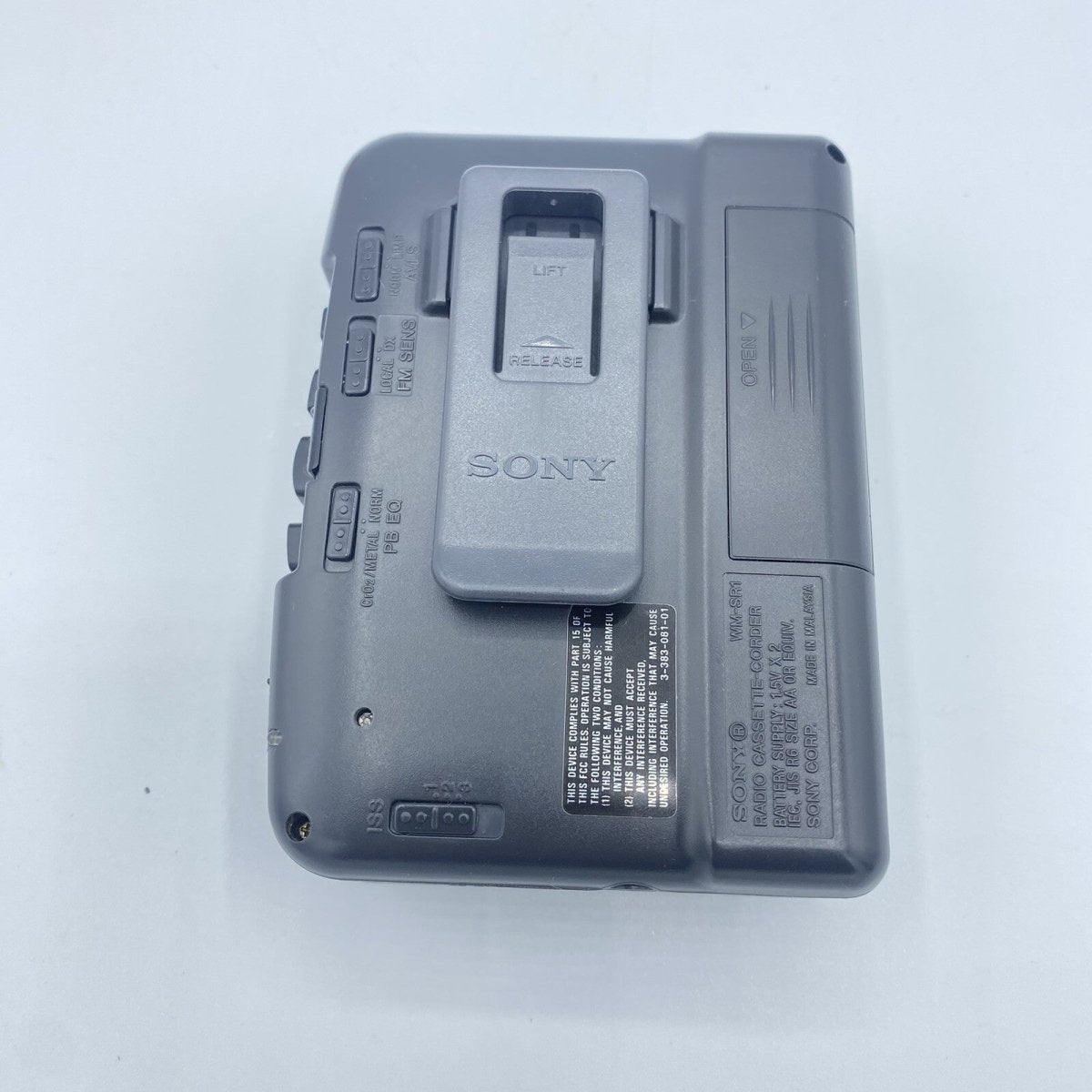 Vintage - Sony Walkman WM - SR1 AM/FM Cassette Player Recorder ~ Reconditioned! - Portable Audio - ThrowbackBuys - WalkmanDude