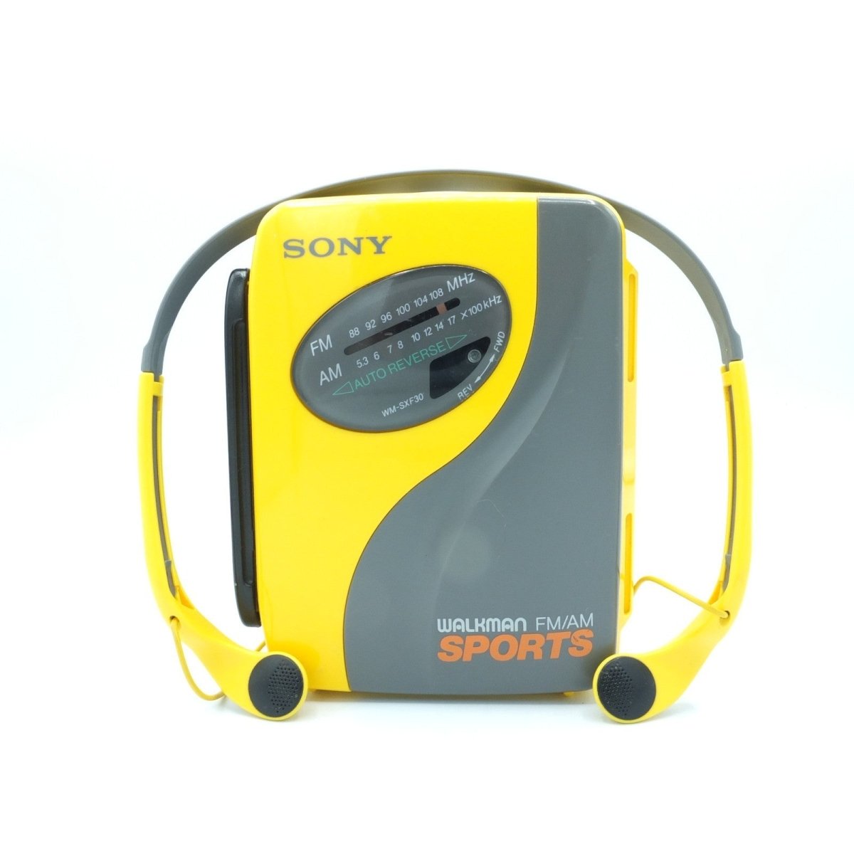 Vintage - Sony Walkman WM - SXF30 SPORTS AM/FM Cassette Player ~ New Belts ~ Reconditioned - Portable Audio - ThrowbackBuys - WalkmanDude