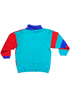Vintage Striped Colorful Turtleneck Sweater - Sweaters - ThrowbackBuys - Shiznit