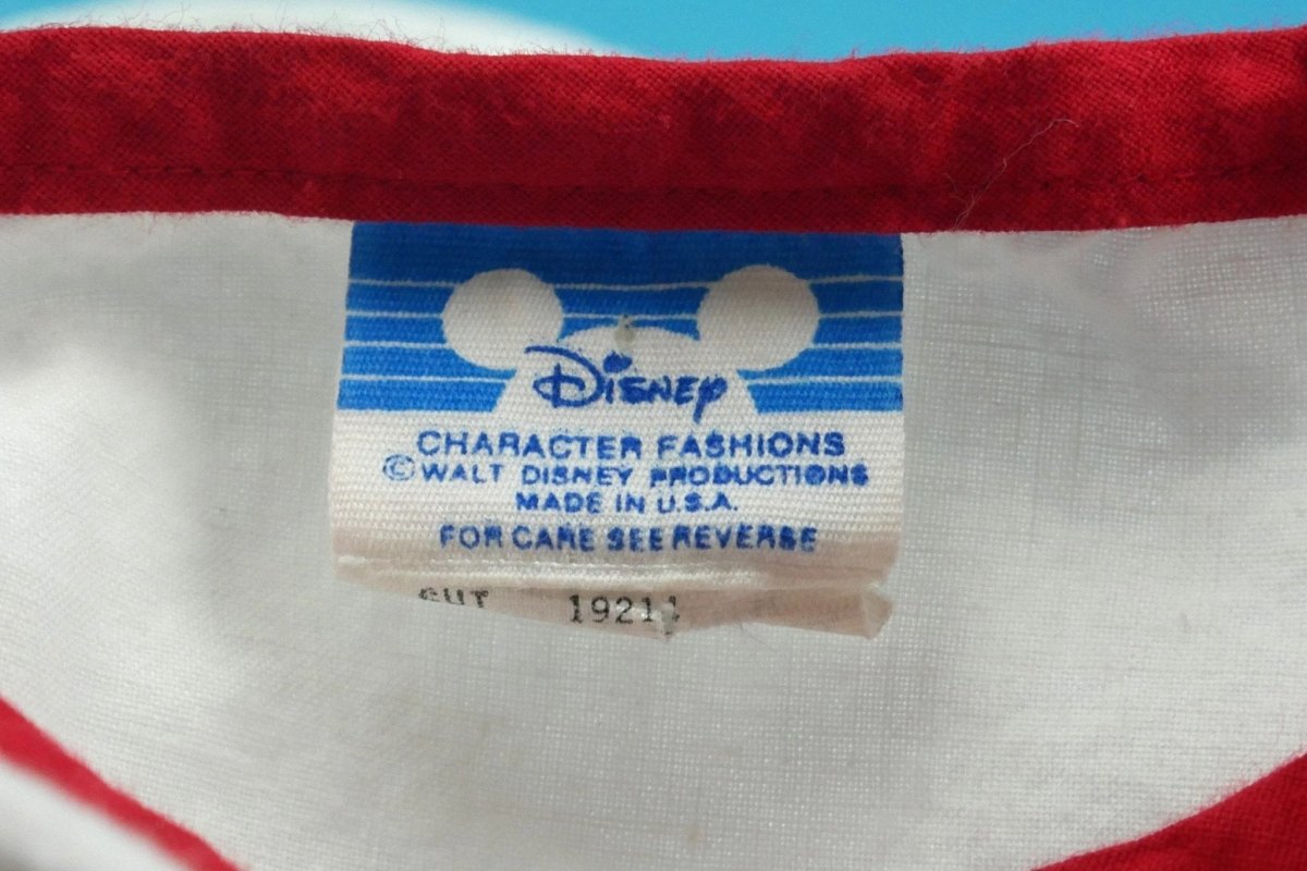 Vintage Striped Mickey Crop Top - Shirts - ThrowbackBuys - Shiznit