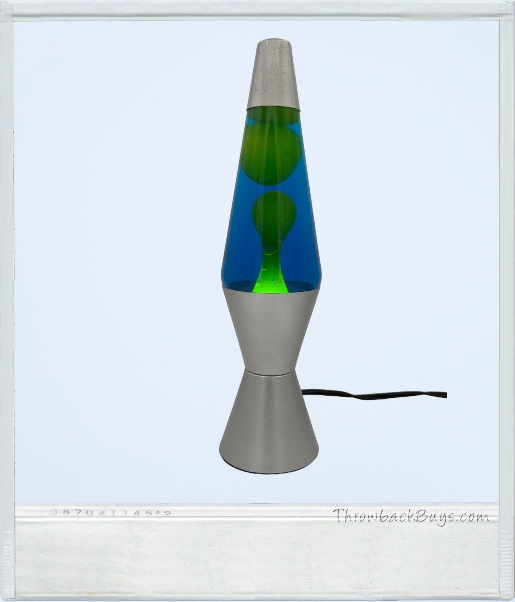 Vintage Style - Original Lava Lamp 14.5" Blue - Lighting - ThrowbackBuys - ThrowbackBuys
