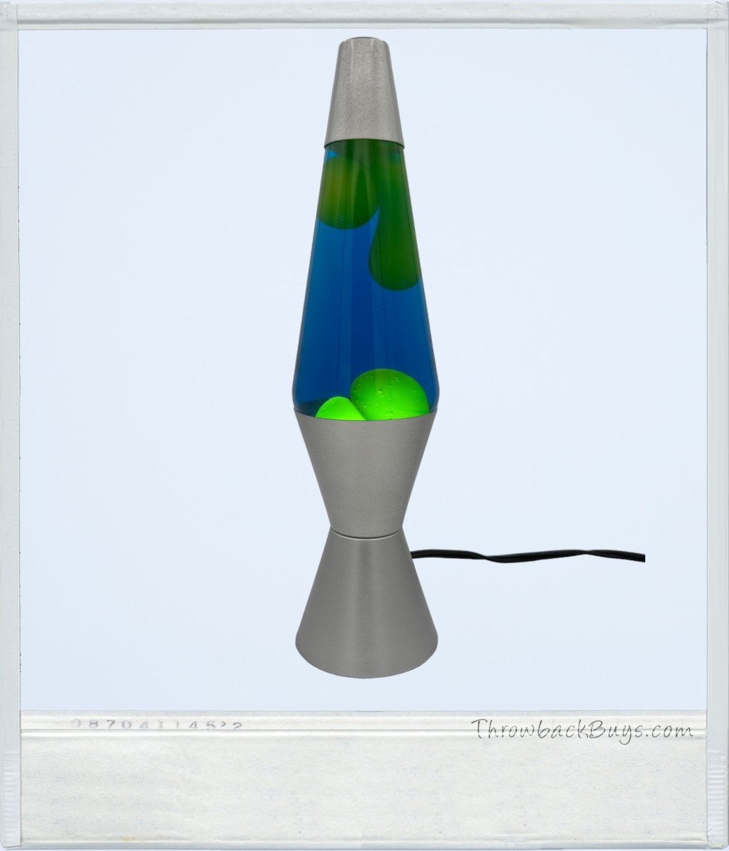 Vintage Style - Original Lava Lamp 14.5" Blue - Lighting - ThrowbackBuys - ThrowbackBuys