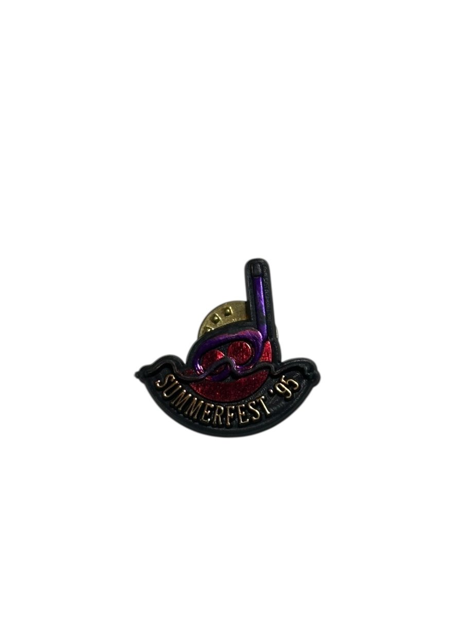 Vintage SUMMERFEST Milwaukee 1995 pin pinback button Festival plastic - Pins - ThrowbackBuys - Abunnysvintageco