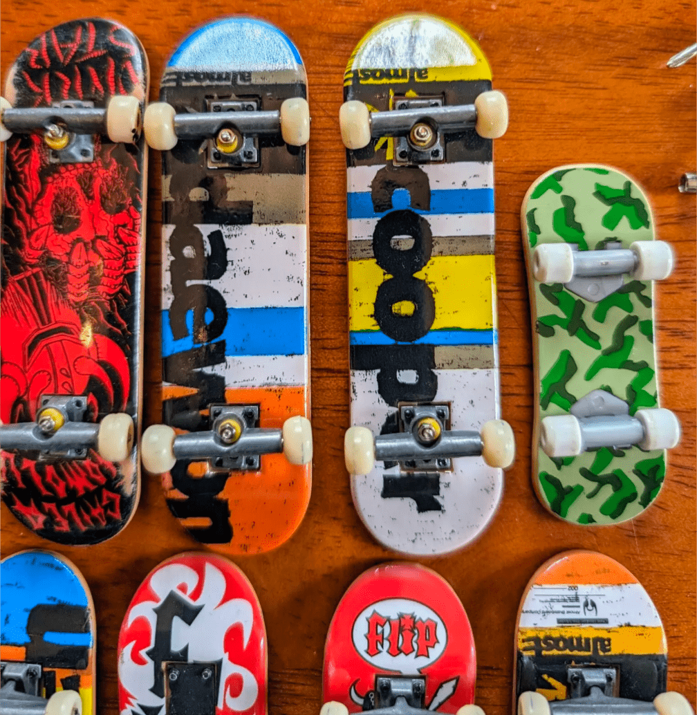Vintage Tech Deck Skateboards Longboards Lot 8 Parts Rare 90s 00s Flip Dark Star - Collectible Toys - ThrowbackBuys - Ninelivesvintage