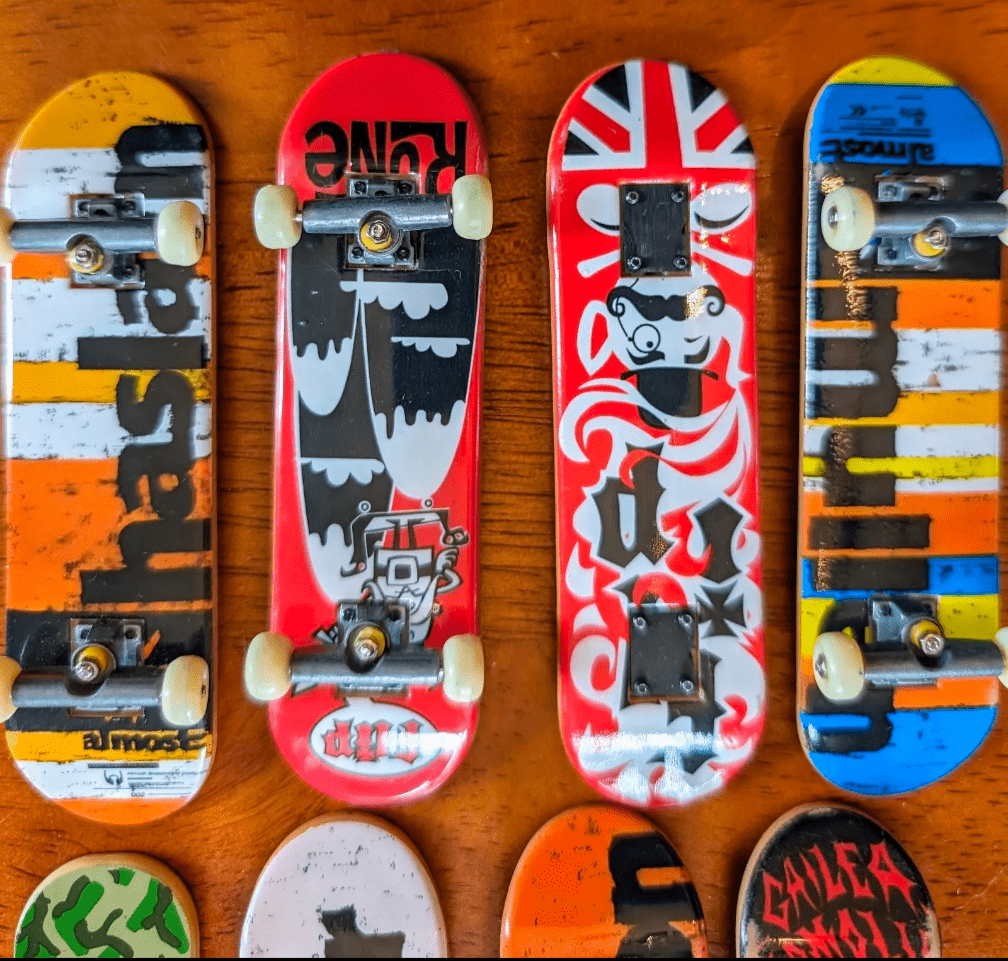Vintage Tech Deck Skateboards Longboards Lot 8 Parts Rare 90s 00s Flip Dark Star - Collectible Toys - ThrowbackBuys - Ninelivesvintage
