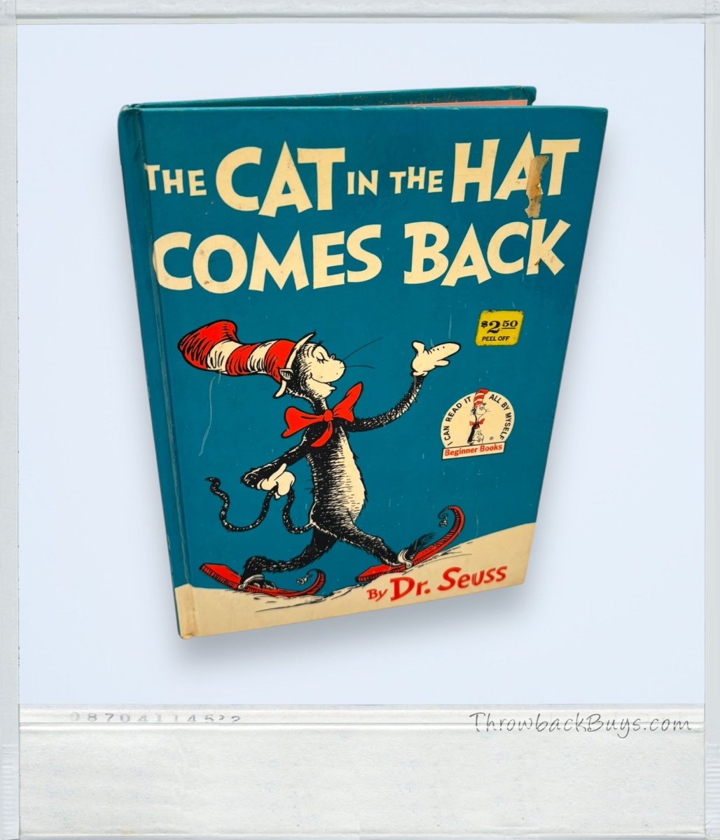 Vintage - The Cat in the Hat Comes Back by Dr. Seuss, Hardcover - Books - ThrowbackBuys - ThrowbackBuys