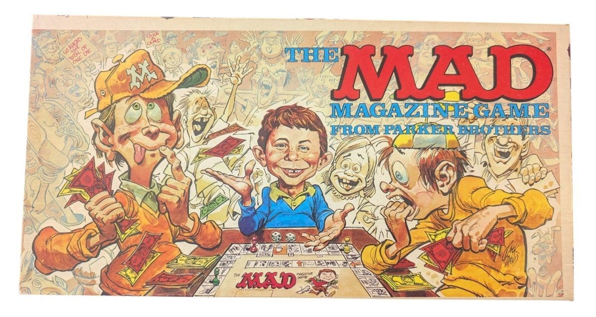 Vintage The MAD Magazine Game - 100% Complete! - (1979) - Board Games - ThrowbackBuys -Slaqr Retro Gaming & Collectibles