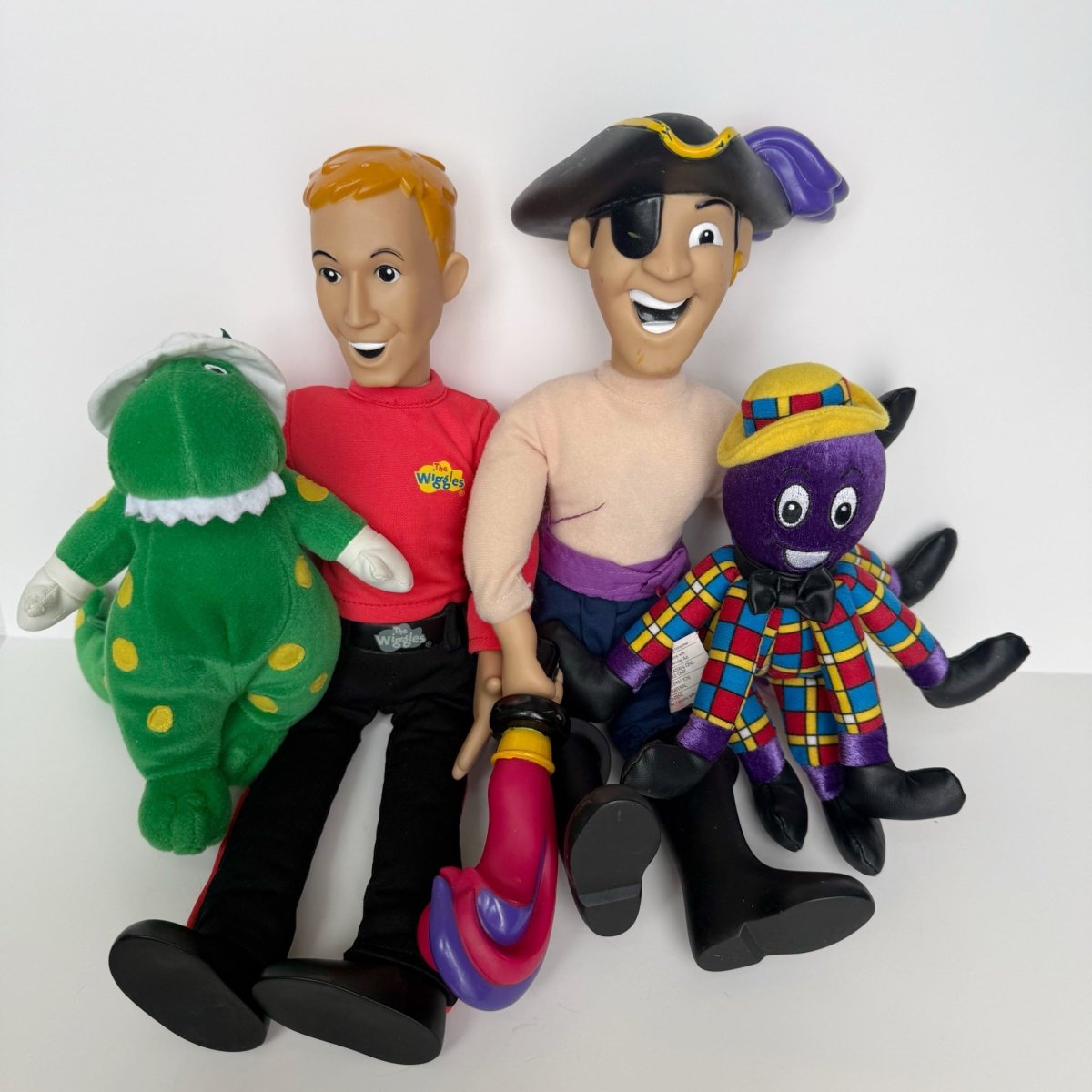 Vintage The Wiggles Talking Dolls and Plush's 2003 Henry Dorthy Murray Captain Feathersword - Dolls - ThrowbackBuys - Nostalgicepisodes