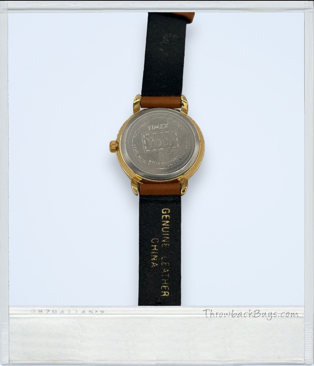 Vintage - Timex Disney's Winnie The Pooh Watch w/Moving Honey Bees Small - Watches - ThrowbackBuys - ThrowbackBuys