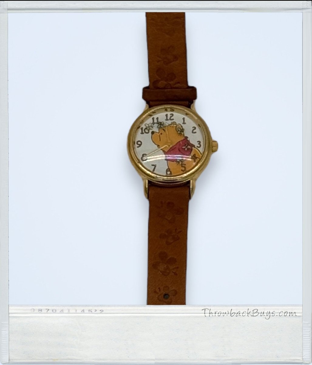 Vintage - Timex Disney's Winnie The Pooh Watch w/Moving Honey Bees Small - Watches - ThrowbackBuys - ThrowbackBuys