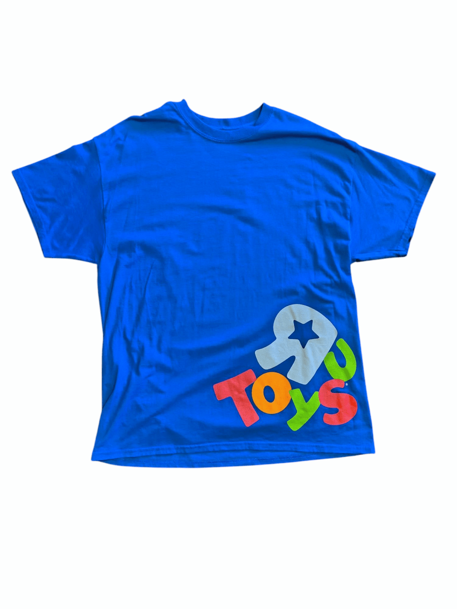 Vintage Toys R Us Blue T-Shirt - T-Shirts - ThrowbackBuys - Shiznit