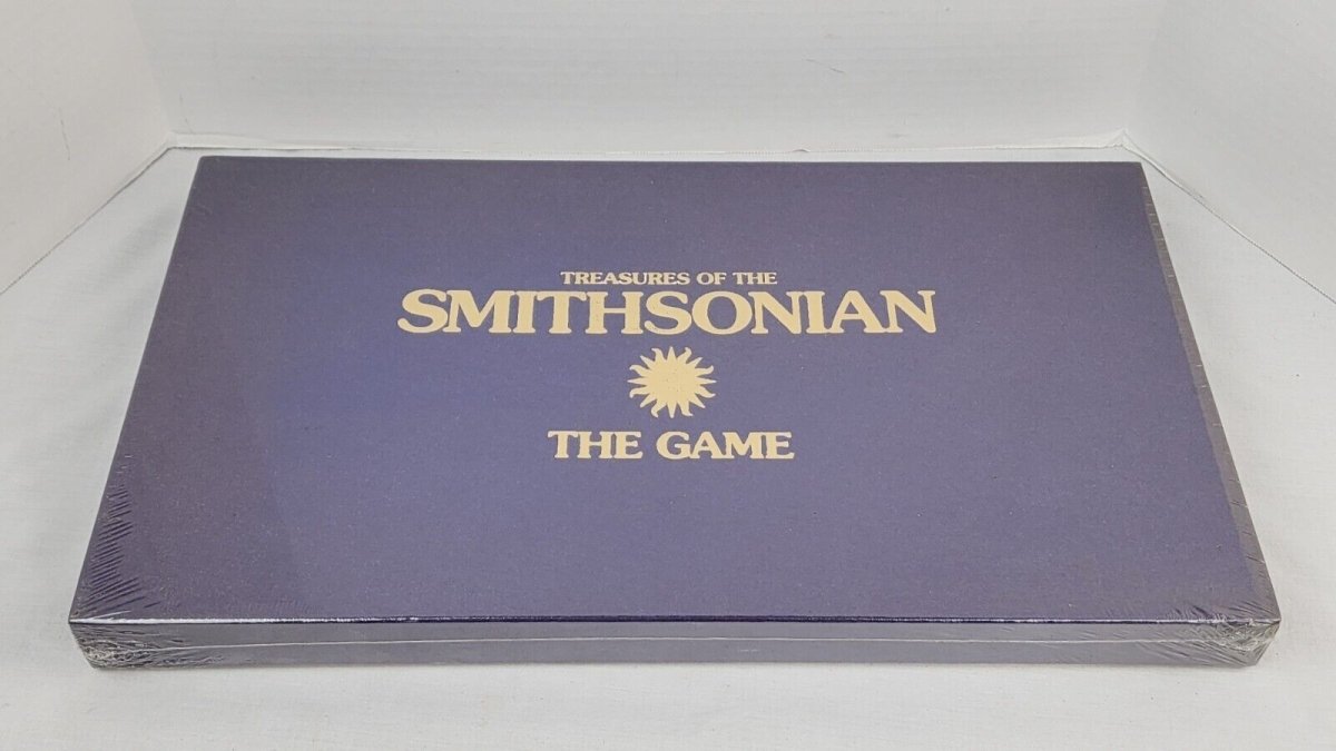 Vintage - Treasures of the Smithsonian The Game, Board Game W/ Joe Louis Pic - Board Games - ThrowbackBuys - ResellerDoor
