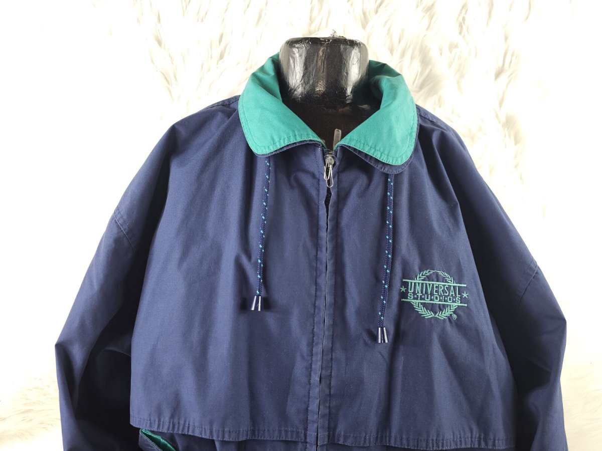 Vintage Universal Studios Members Jacket Large - Fishing Windbreaker - Jackets - ThrowbackBuys - The Thrifty Gypsyy Shop