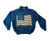 Vintage WEK American Flag Cinch Pullover - Sweaters - ThrowbackBuys - Shiznit