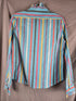Vintage woman's blouse size 10 multi color - Shirts - ThrowbackBuys - Eclecticcherryreseller