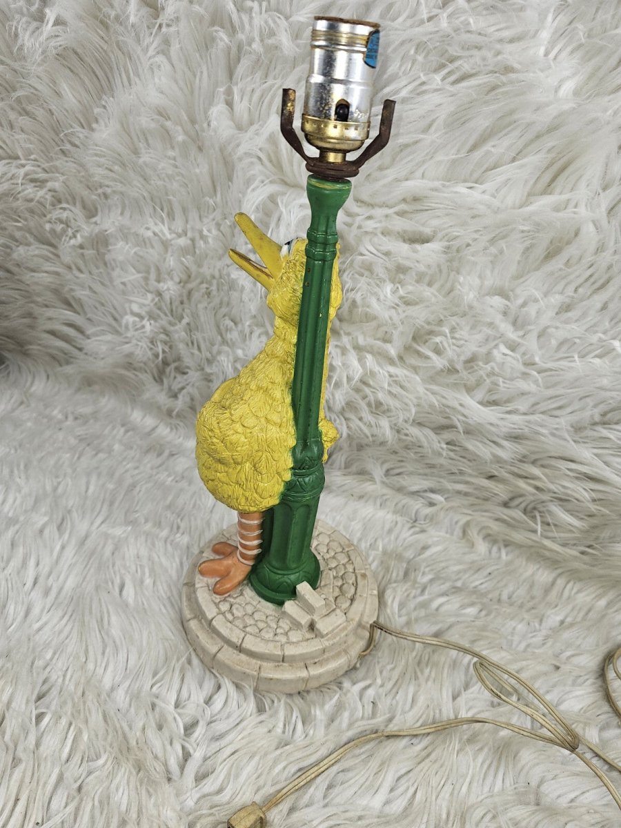 Vintage Working Sesame Street Big Bird Children's Lamp - Lighting - ThrowbackBuys - The Thrifty Gypsyy Shop